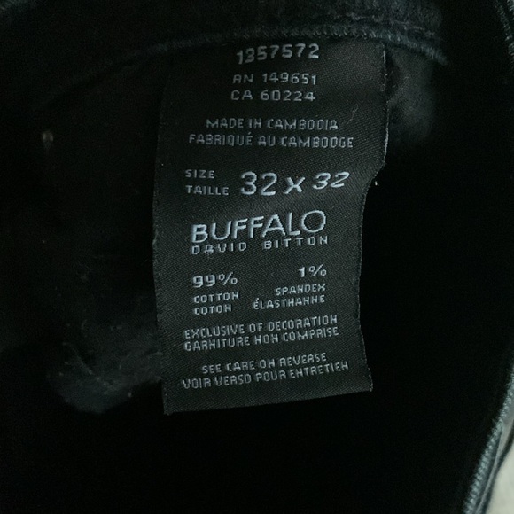 Black Jack-X Slim Straight Stretch Jeans - Picture 6 of 6